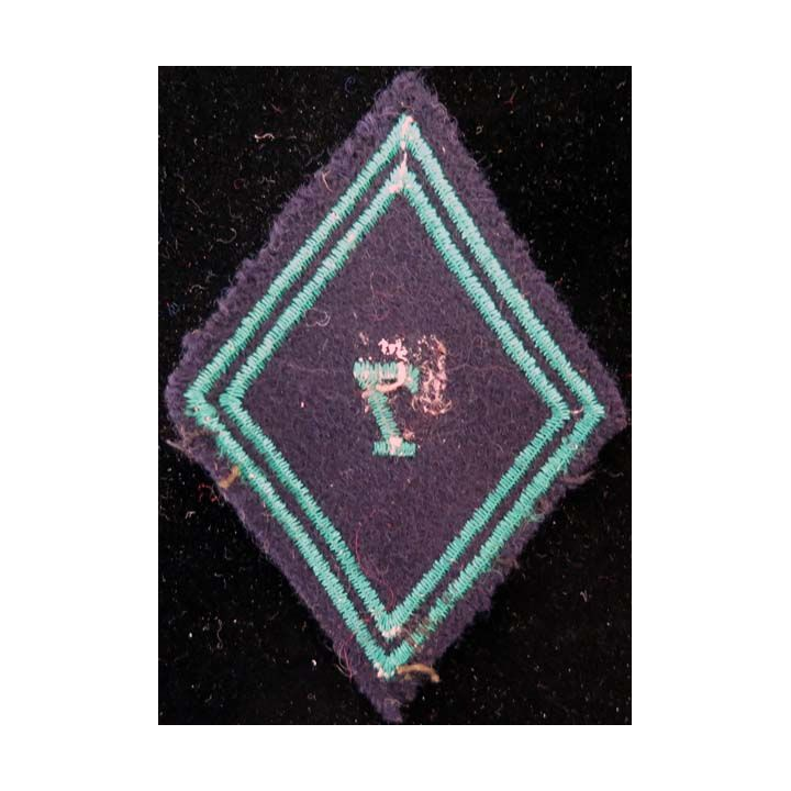 LOSANGE DE BRAS MODÈLE 45 : losange de bras du 7° régiment de chasseurs troupe