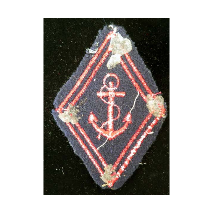 LOSANGE DE BRAS MODÈLE 45 : losange de bras des troupes de marine troupe
