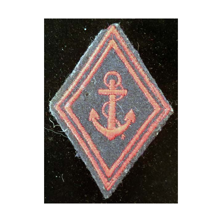 LOSANGE DE BRAS MODÈLE 45 : losange de bras des troupes de marine troupe