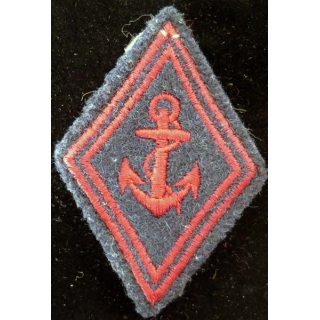 LOSANGE DE BRAS MODÈLE 45 : losange de bras des troupes de marine troupe