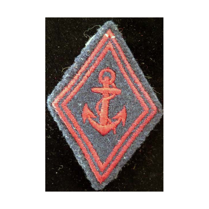 LOSANGE DE BRAS MODÈLE 45 : losange de bras des troupes de marine troupe