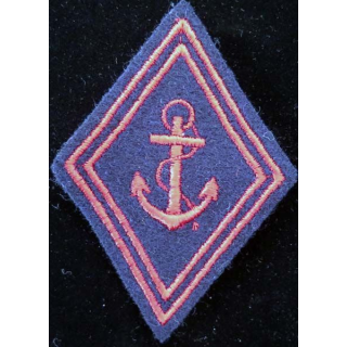 LOSANGE DE BRAS MODÈLE 45 : losange de bras des troupes de marine troupe