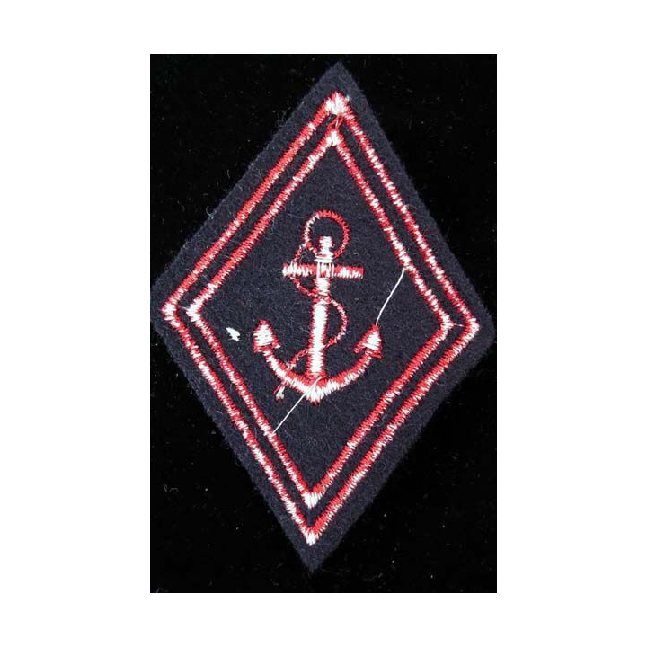 LOSANGE DE BRAS MODÈLE 45 : losange de bras des troupes de marine troupe