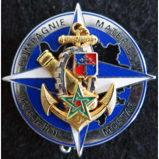 9° BMDIMA : Compagnie Matériel de la 9° division d'infanterie de marine de l'IFOR à Mostar Boussemart