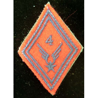 LOSANGE DE BRAS MODÈLE 45 : losange de bras du 4° GHL artillerie troupe
