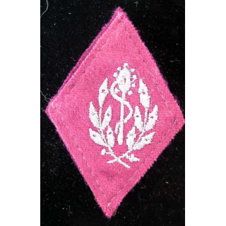 LOSANGE DE BRAS MODÈLE 45 : AUXILIAIRE SERVICE DE SANTÉ TROUPE