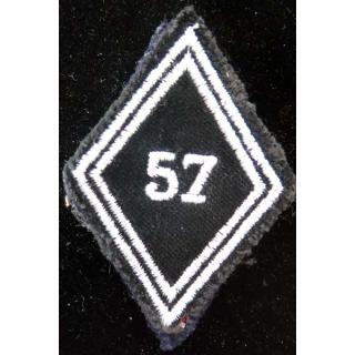 LOSANGE DE BRAS MODÈLE 45 : losange de bras du 18° RCH régiment de chasseurs troupe