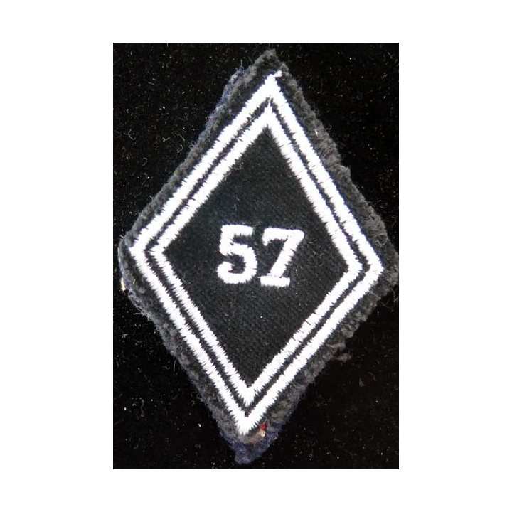 LOSANGE DE BRAS MODÈLE 45 : losange de bras du 18° RCH régiment de chasseurs troupe