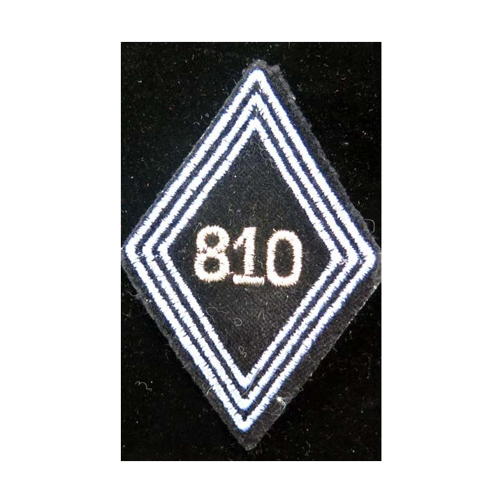 LOSANGE DE BRAS MODÈLE 45 : losange de bras de cadre du 810° GRET transmissions