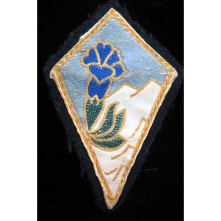 27° DA : insigne tissu de la 27° division alpine