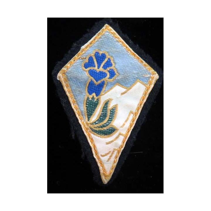 27° DA : insigne tissu de la 27° division alpine