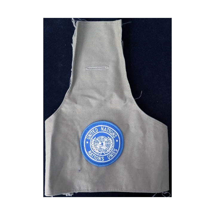 ONU : brassard d'épaule des Nations Unies - United Nations