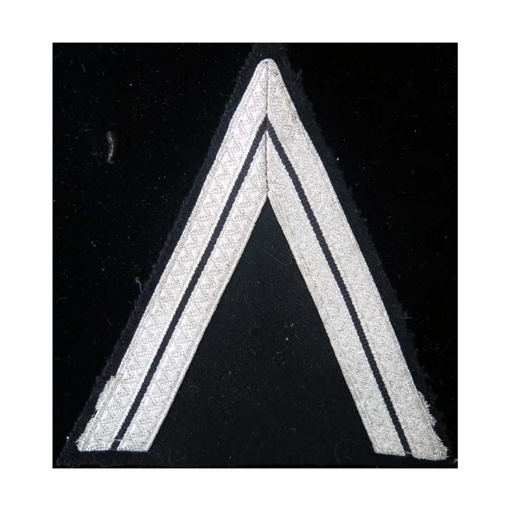 galon argenté de gendarme de la gendarmerie départementale