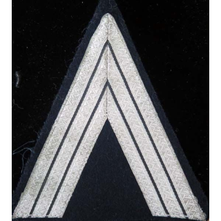 galon argenté de gendarme de la gendarmerie départementale