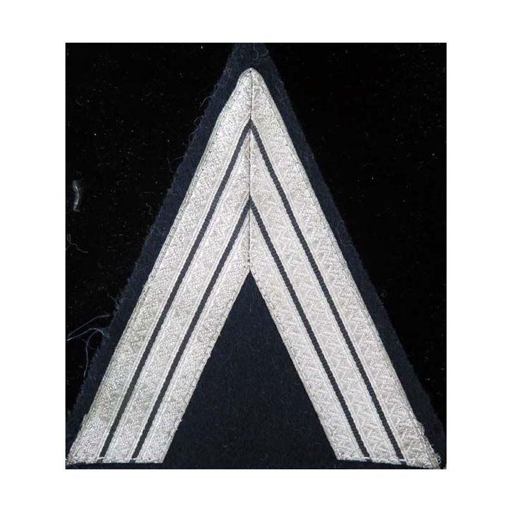 galon argenté de gendarme de la gendarmerie départementale