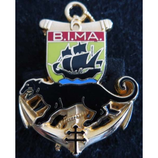 6° BIMA : insigne métallique du 6° bataillon d'infanterie de marine Promodis G. 3214