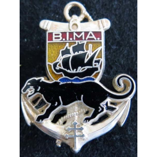 6° BIMA : insigne métallique du 6° bataillon d'infanterie de marine Promodis G. 3214 translucide