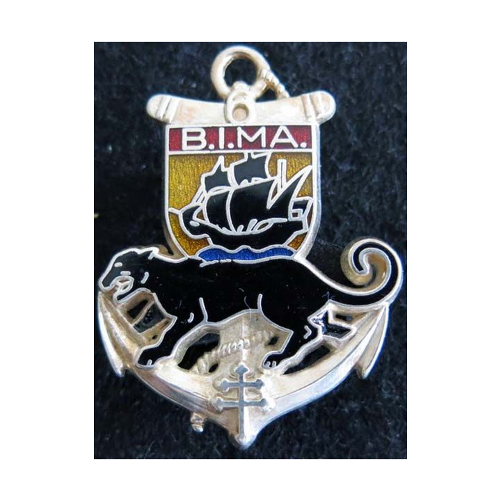 6° BIMA : insigne métallique du 6° bataillon d'infanterie de marine Promodis G. 3214 translucide