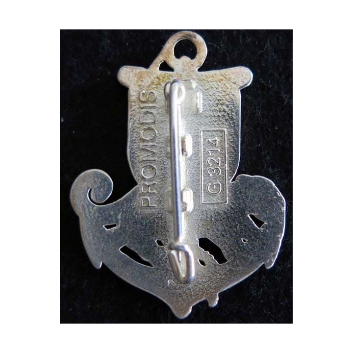 6° BIMA : insigne métallique du 6° bataillon d'infanterie de marine Promodis G. 3214 translucide