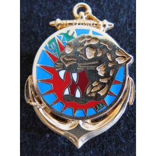 41° BIMA : insigne métallique du 41° bataillon d'infanterie de marine Boussemart 2004 G. 3448