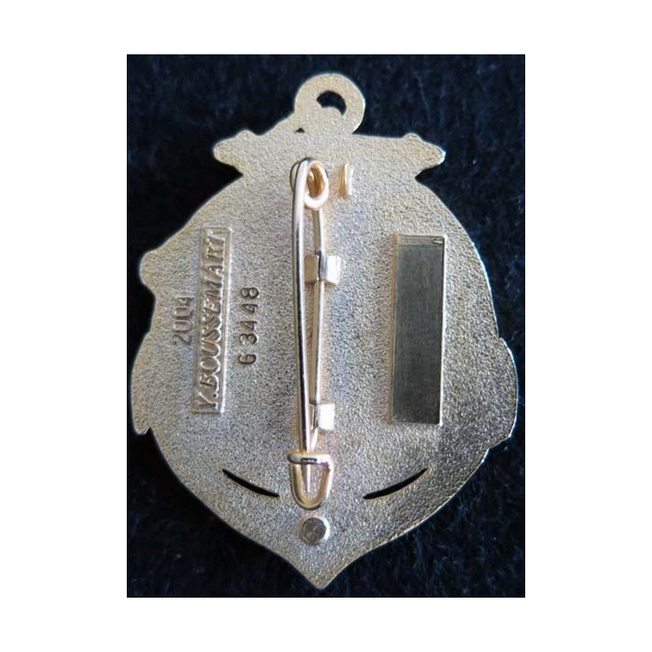 41° BIMA : insigne métallique du 41° bataillon d'infanterie de marine Boussemart 2004 G. 3448