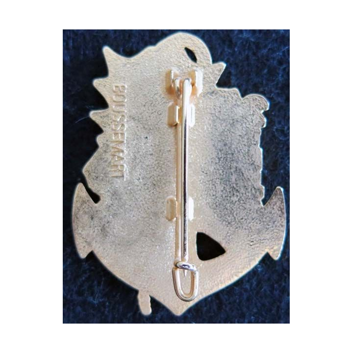 21° RIMA : insigne métallique de la 3° compagnie du 21° régiment d'infanterie de marine Boussmart
