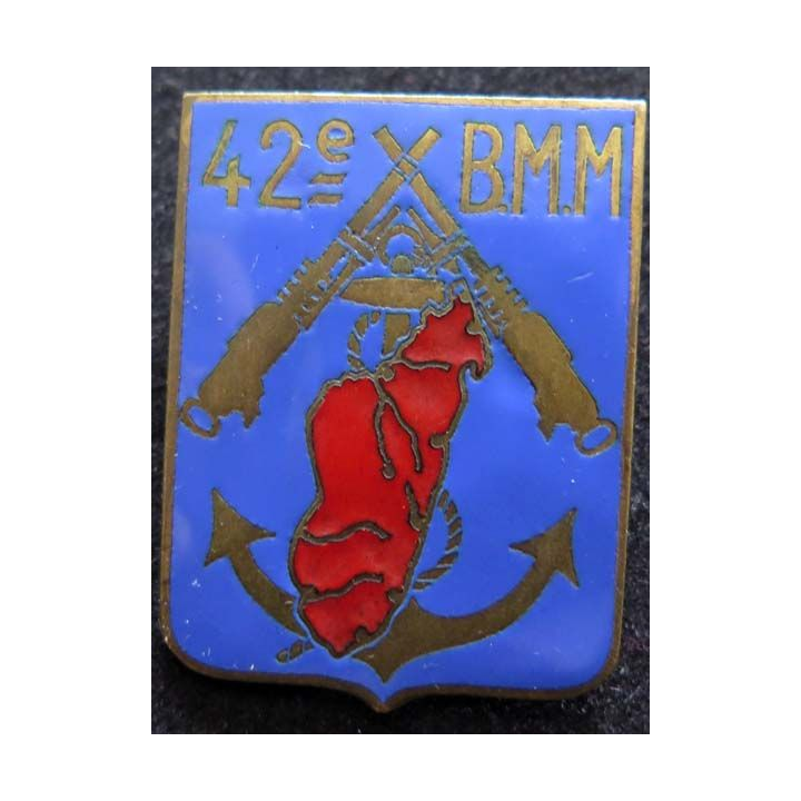 42° BMM 42° demi brigade de mitrailleurs coloniaux Madagascar Moret
