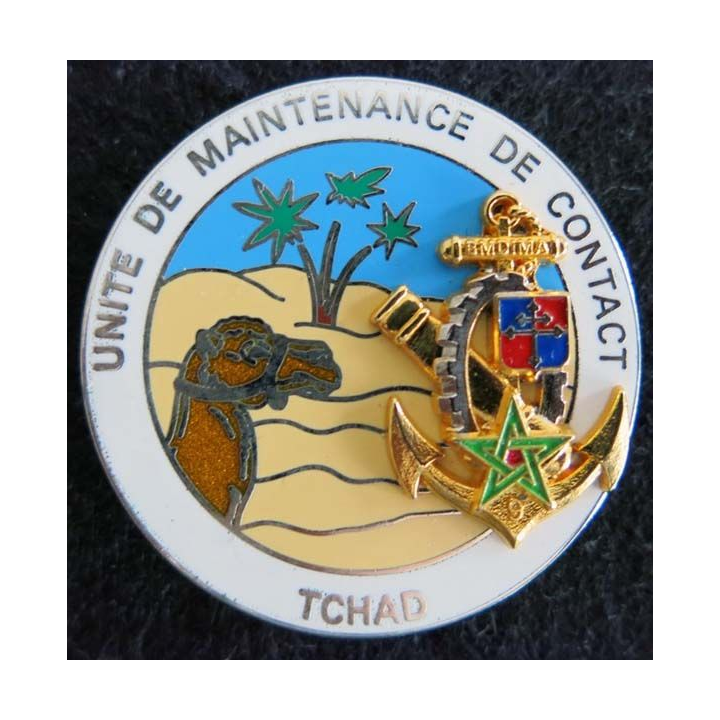 9° BMDIMA : insigne de l'unité de maintenance de contact de la 9° BIMA ÉPERVIER 1998 fabrication Boussemart
