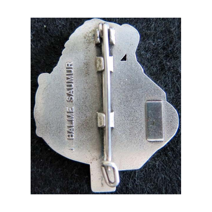 1° RIMA : insigne de l'escadron anti char du 1° régiment d'infanterie de marine à Sarajevo de fabrication Balme Saumur
