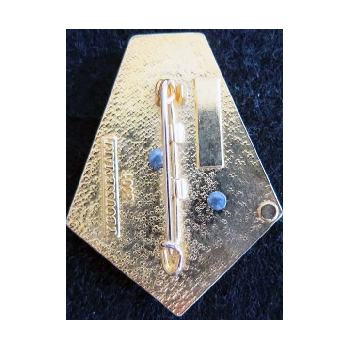 21° RIMA : insigne métallique de la 4° compagnie du 21° régiment d'infanterie de marine SALAMANDRE Boussemart