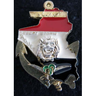 3° RIMA : insigne 1° compagnie du 3° régiment d'infanterie de marine Daguet  FIA