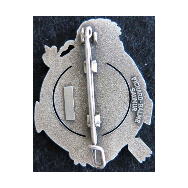 1° RIMA : insigne du 2° escadron du 1° régiment d'infanterie de marine BATINF 6 Pichard Balme Saumur