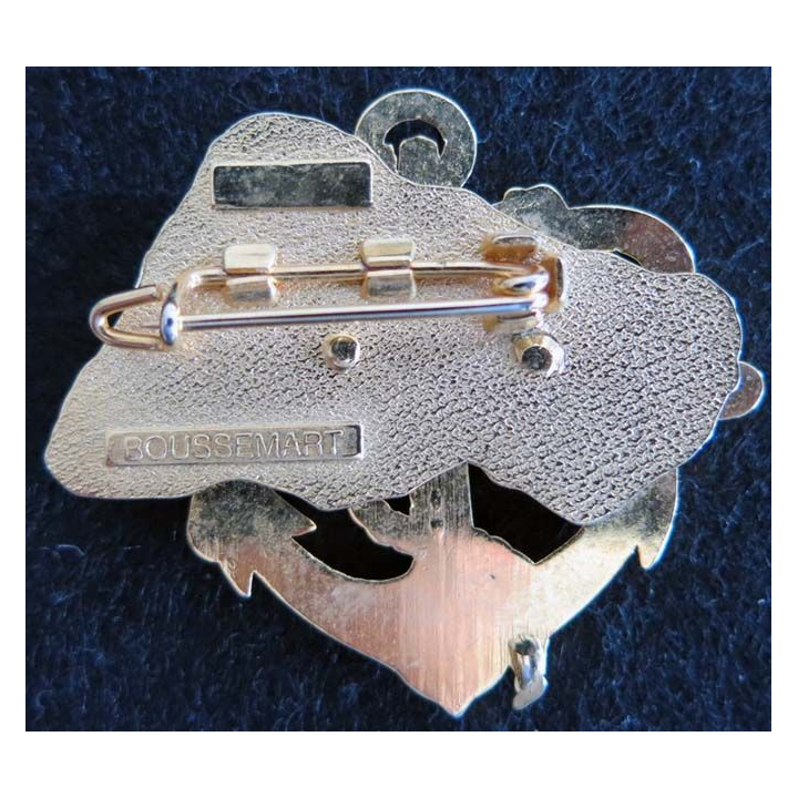 21° RIMA : insigne métallique de la 3° compagnie du 21° régiment d'infanterie de marine RCA 1997 Boussemart