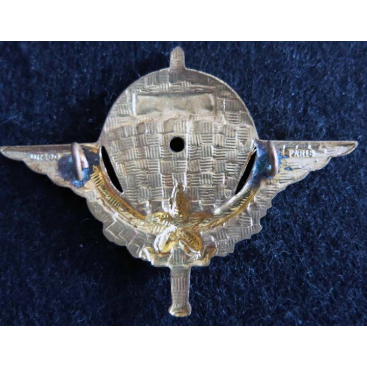 BREVET PARA :  insigne métallique de brevet parachutiste Cameroun 1 étoile Drago