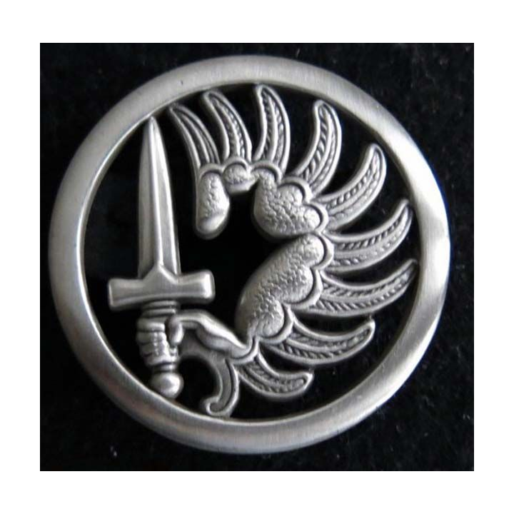 BERET PARA : insigne de béret des régiments des troupes aéroportées et de chasseurs parachutistes