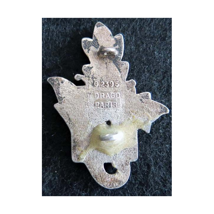 11° DP SRI : insigne métallique de la section ravitaillement de l’Intendance 11° division parachutiste Drago G. 2395