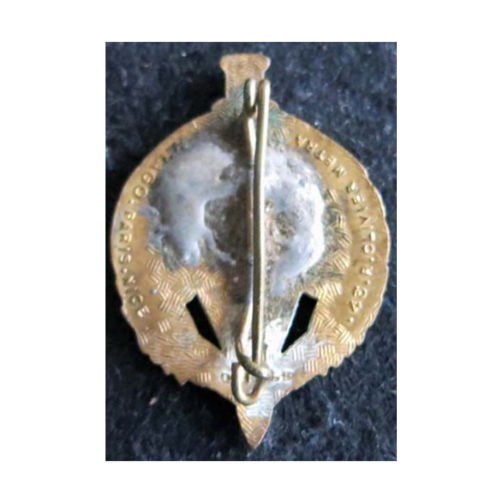 18° RIPC : insigne métallique du 18° régiment d'infanterie parachutiste de choc de fabrication Drago OM déposé