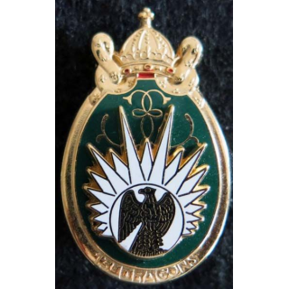 13° RDP : insigne métallique du 13° régiment de dragons parachutistes Boussemart G. 983