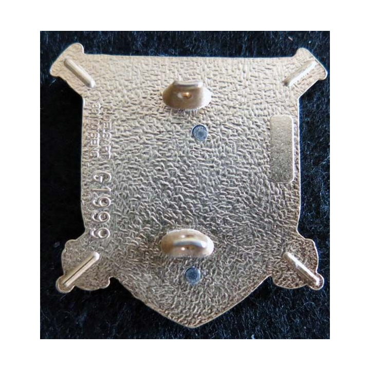 20° RA : insigne métallique du 20° régiment d'artillerie de fabrication Delsart G. 1999