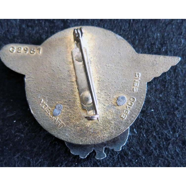 RLA : insigne métallique du régiment de livraison par air de fabrication Delsart G. 2981