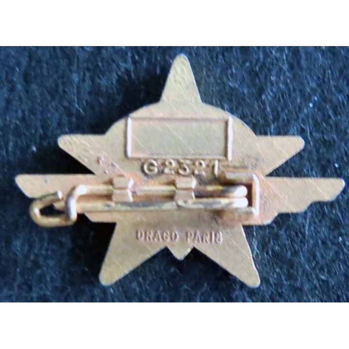 1° RCP : insigne métallique du 1° régiment de chasseurs parachutistes de fabrication Drago Paris G. 2321