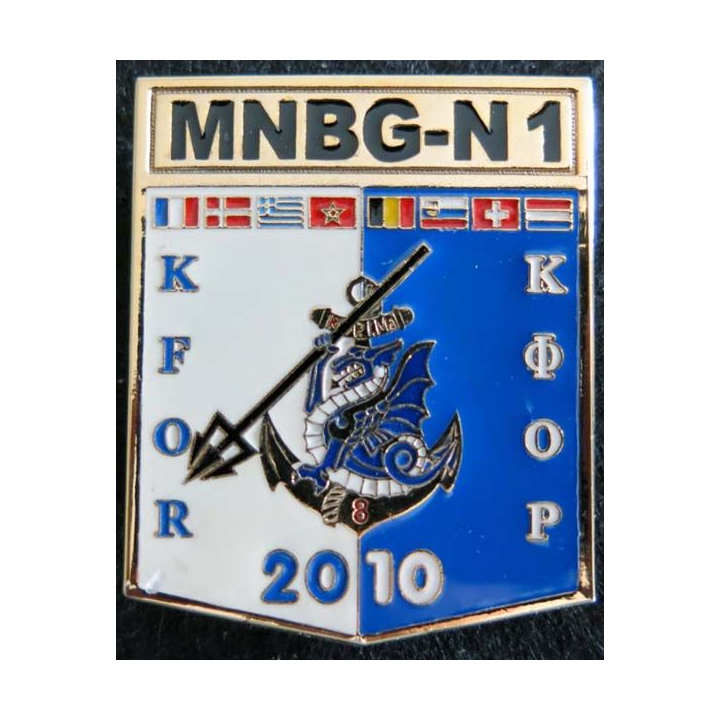 8° RPIMA : insigne du 8° régiment parachutiste d'infanterie de marine KFOR 2010 Sheli