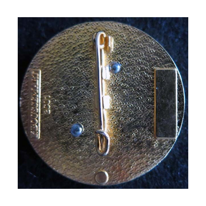 35° RAP : insigne métallique de la 1° batterie du 35° régiment d'artillerie parachutiste de fabrication Boussemart