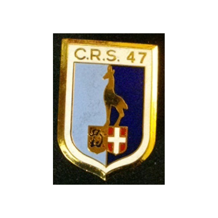 CRS 47 : COMPAGNIE RÉPUBLICAINE DE SÉCURITÉ 47