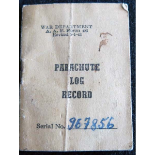 CARNET PARACHUTE : carnet Parachute Log Record Book série 967856
