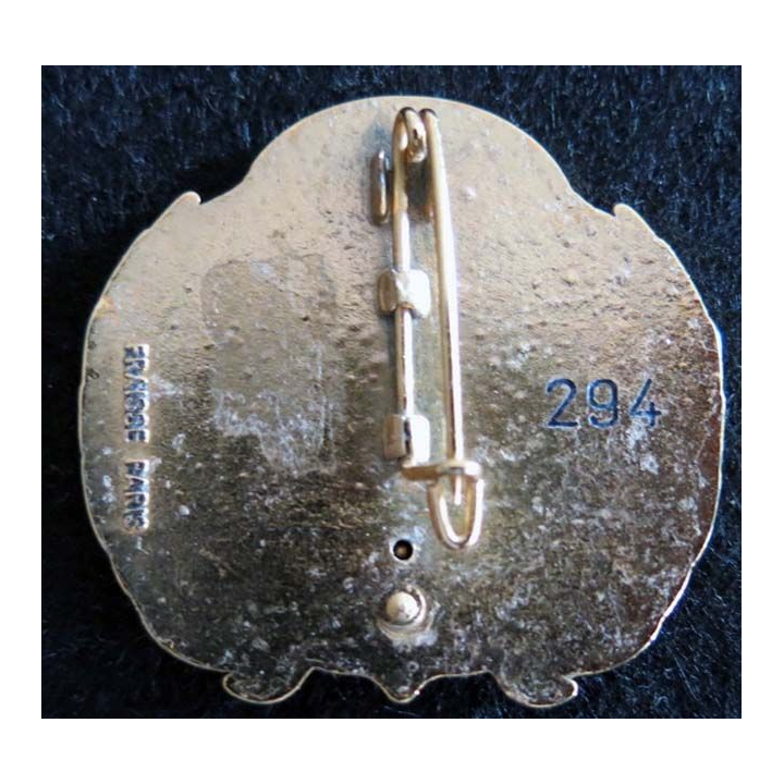 17° RGP : insigne de la compagnie appui du 17°régiment génie parachutiste FORPRONU BATINF 5 Fraisse