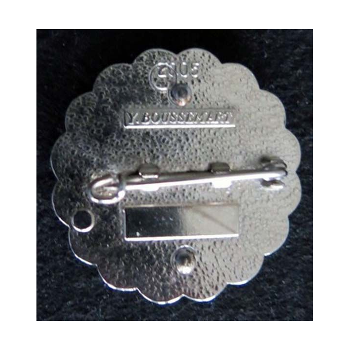 1° RHP : insigne métallique du 1° escadron du 1° régiment de hussards parachutistes Licorne 2005 Y.B
