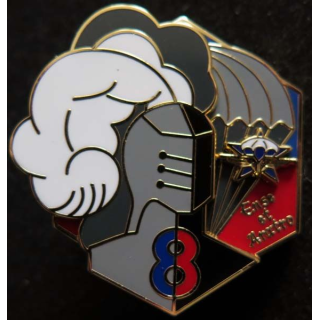 1° RCP insigne 8° compagnie du 1° régiment de chasseurs parachutistes