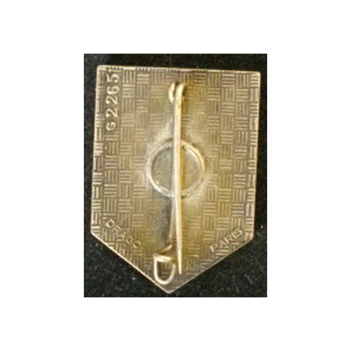 1° RHC : insigne du 1° régiment d'hélicoptères de combat de fabrication Drago G. 2265 épingle avec boléro