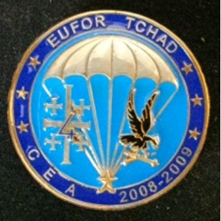 1°RHP : 1°RÉGIMENT DE HUSSARDS PARA 4°ESCADRON EUFOR TCHAD N°